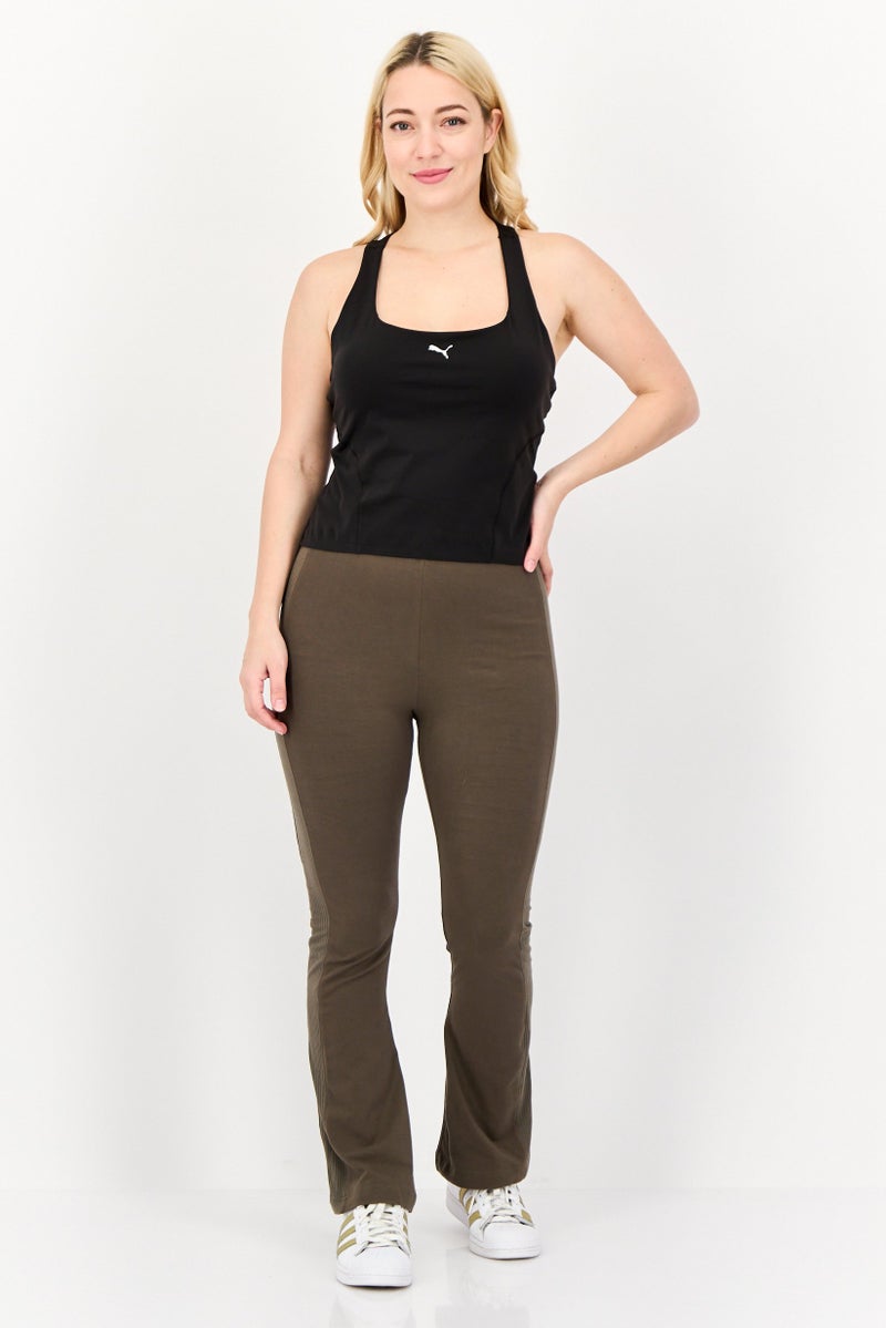 PUMA Women Sportswear Fit Padded Training Tank Top, Black  - Image 2