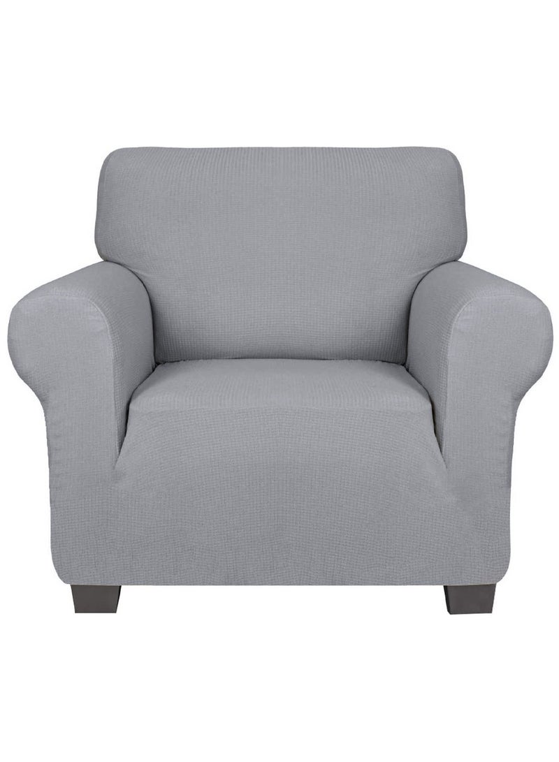 CATANES أغطية أرائك سميكة، غطاء أريكة مقسمة قابل للتمدد لغرفة المعيشة للكلاب والحيوانات الأليفة، واقي أثاث قابل للغسل متين رمادي داكن (90 سم * 140 سم) - Image 1