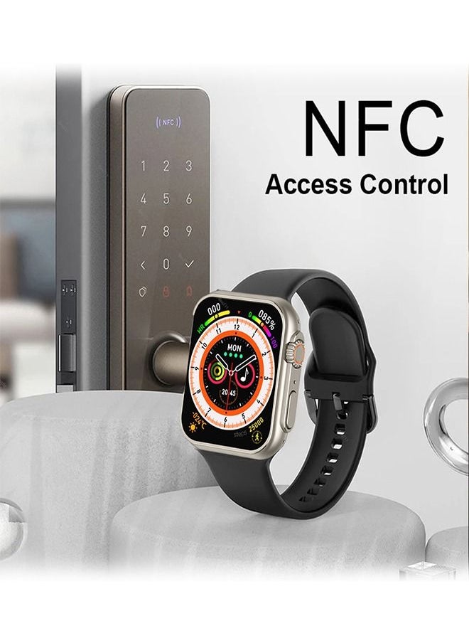 Smart Watch Ultra Touch Screen (49mm) 2.02″ HD Display with NFC and Water Resistant