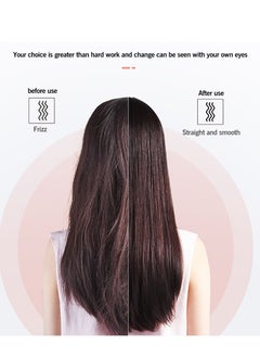 DUMBO Automatic Splint Straightener Curling Hair Comb Pink 3*27cm  - Image 5