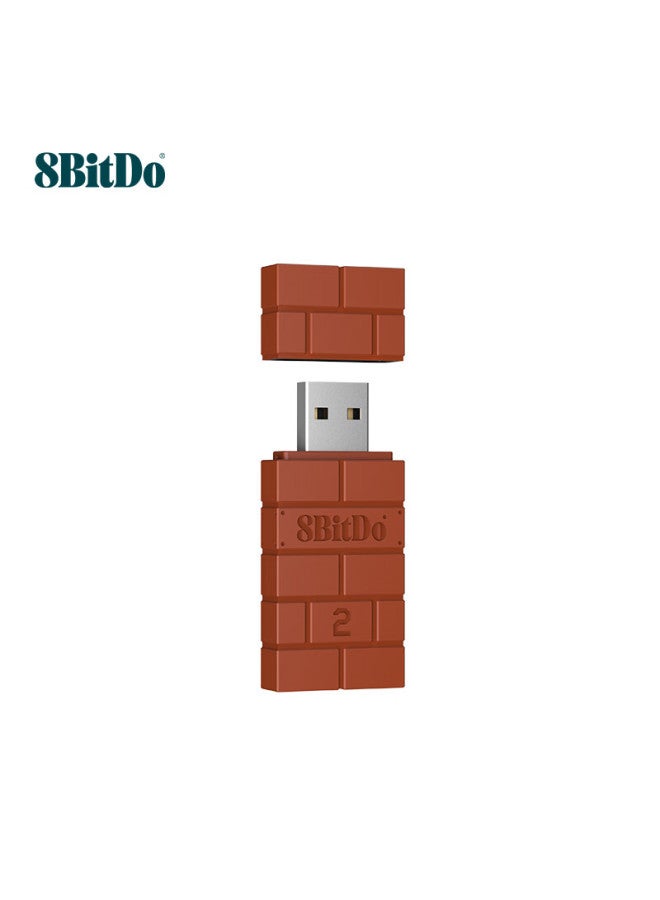 8Bitdo 8bitdo, 8bitdo, Small Brick, Multi-platform Receiver For Quick Connect Controllers, Compatible With Xbox Series X/s Controller, Switch Game Console, Ps5/ps4 Controller  - Image 1