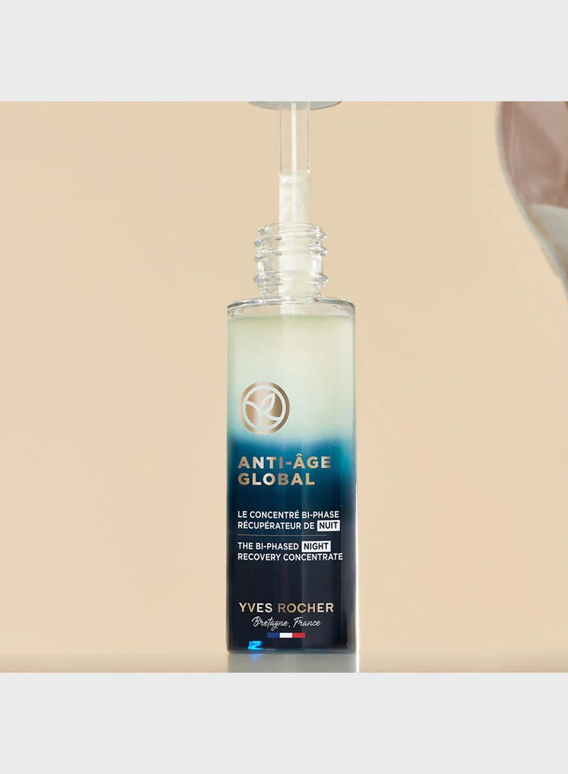 Yves Rocher Bi-Phased Night Recovery Concentrate Pipette 30Ml