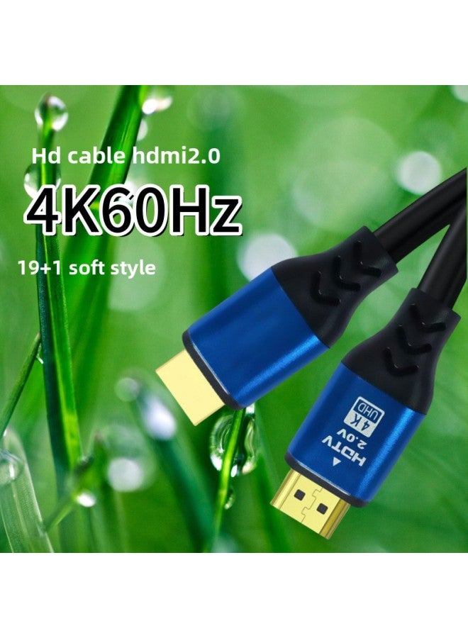 Hdmi8k Hd Line Cable 2.1 Monitor Screen TV Computer Projector Set-top Box Cable Wholesale-Color:Hdmi2.1  E-sports Games Aluminum Alloy Version Green Shell -Line Length:1m - Image 3