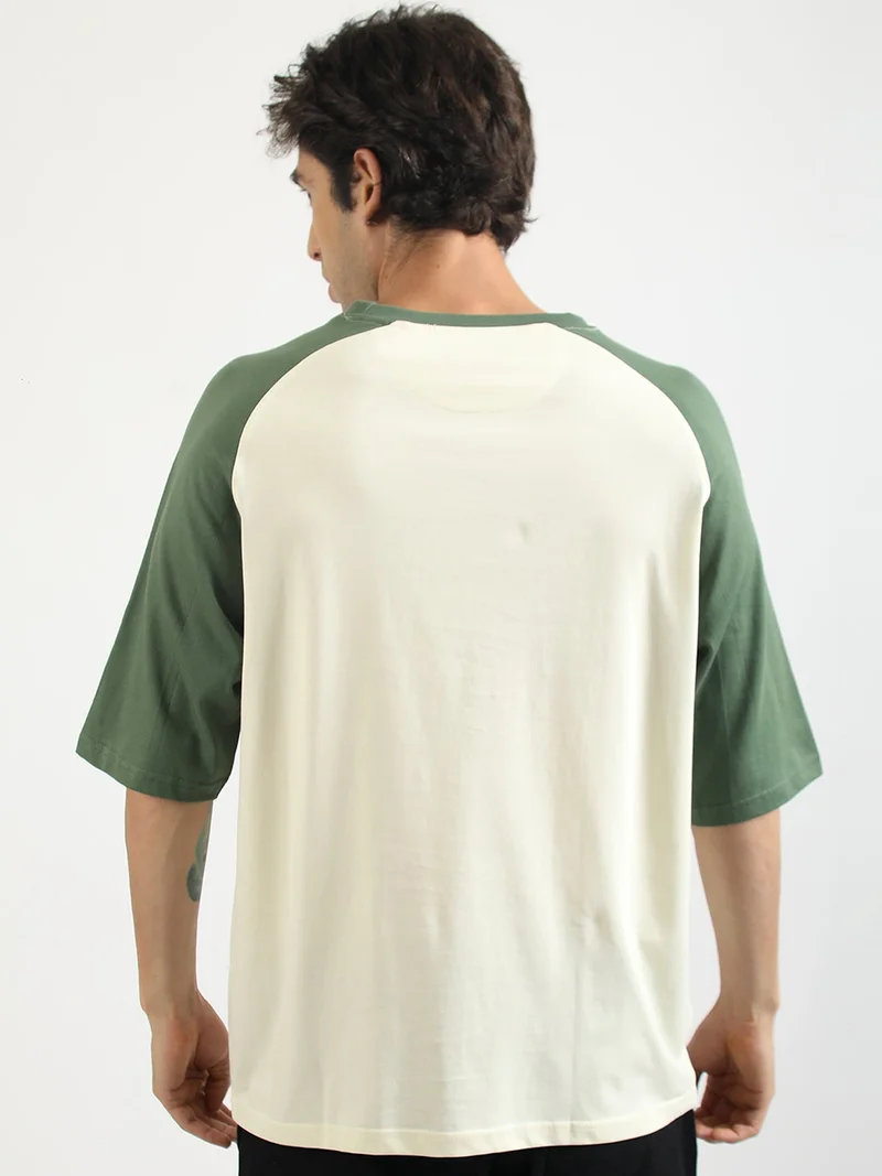 Maniac  Maniac Mens Textured Polo Neck Half Sleeve Biscuit Cotton T-Shirt for Men | Best Price UAE
