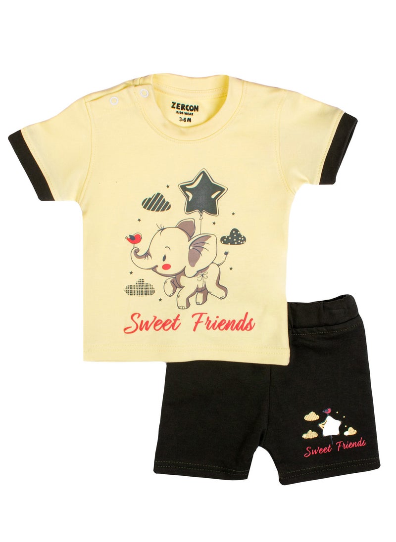 Zercon Summer Pajama Set for Newborn Babies  - Image 1