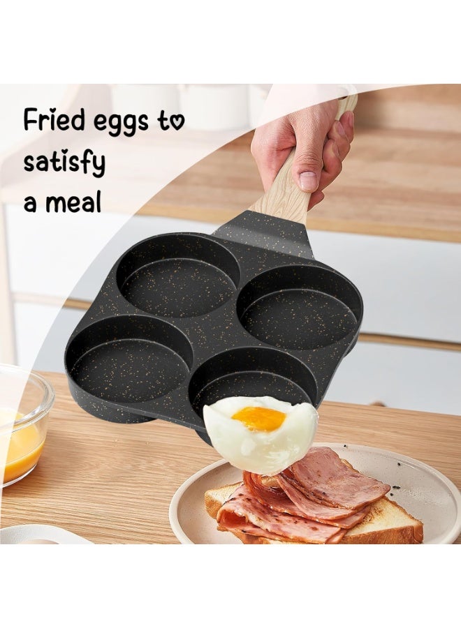 عجة البيض، طاسة عجة الجرانيت غير اللاصقة، طاسة الفطار، طاسة لعمل البيض مناسبة لفرن الغاز وتجهيزات المطبخ التعريفي. - Image 3