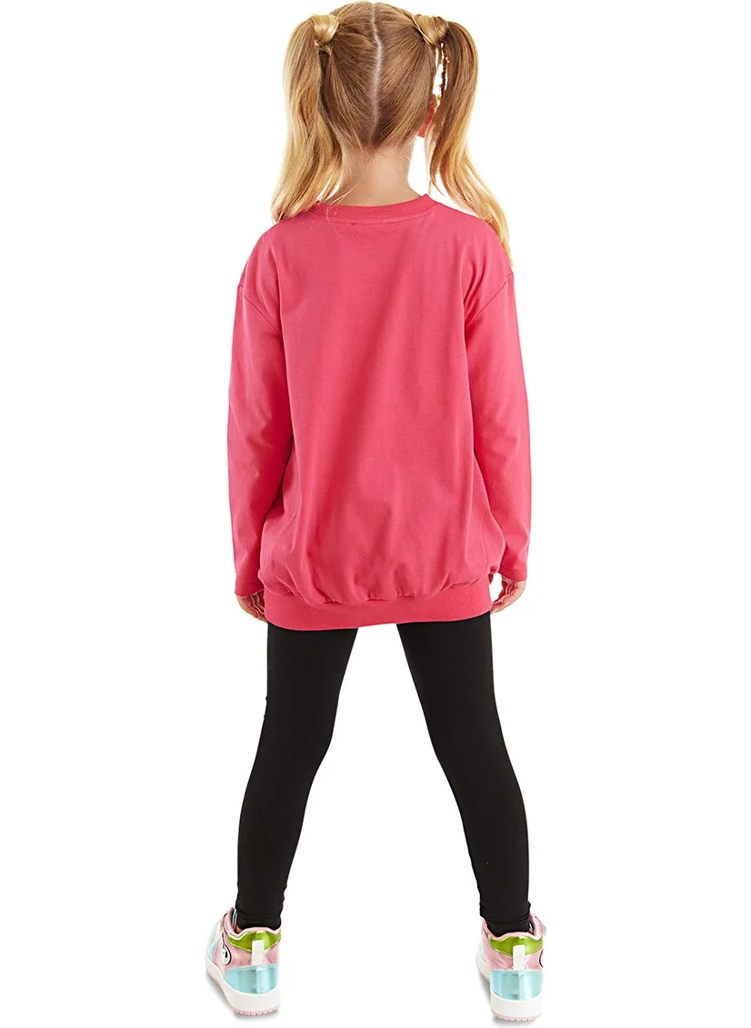 Denokids Best Cats Girls T-Shirt Tights Set