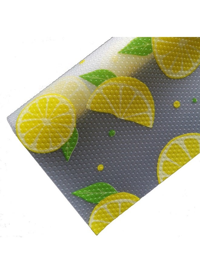 Generic - EVA Thickened Drawer Mat Moisture-proof Mat Kitchen Waterproof Oil-proof Mat Cabinet Shelf Cushion Wardrobe Shoe Cabinet Refrigerator Mat-Color:Raised Dot Pattern [transparent]-Specifications:60*150cm - Image 1