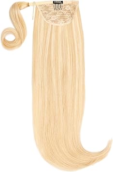 LullaBellz Luxury Gold 22 120g Human Hair Pony P61318 Highlight Champagne - Image 1