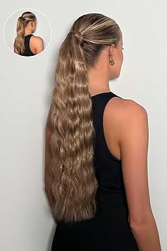 LullaBellz Luxury Gold 22 120g Human Hair Pony P61318 Highlight Champagne - Image 3