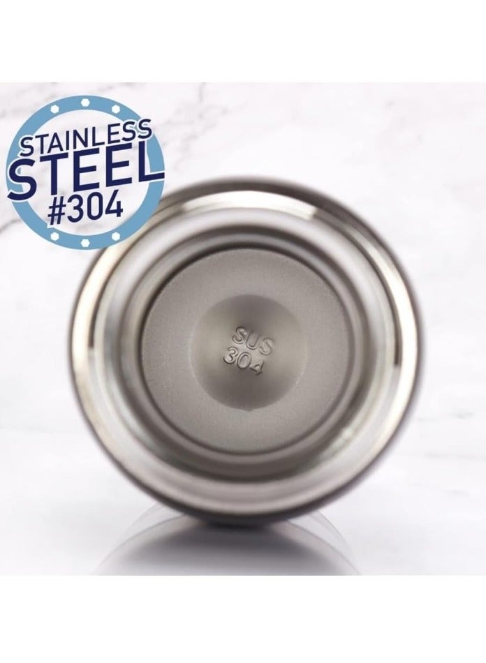 مج وترمس حراري  بسعة 550 مل ، زجاجة حرارية ، ترمس شاي وقهوة يحافظ على الحرارة معزول بتفريغ الهواء من الستانلس ستيل 304، مناسب للسفر والمشروبات الساخنة والباردة، يتميز بتصميم مقاوم للتسرب ويعتبر هدية رائعة للاستخدام في الهواء الطلق، المكتب، المنزل، والرياضة، - مج قهوة و نسكافيه وكابتشينو وشاي - مج مناسب لمسند السيارة - مج كوفي- عازل بجدار مزدوج من الستانلس ستيل - كوب حراري معزول بتفريغ الهواء من الستانلس ستيل بجدار مزدوج للشاي والقهوة والسفر زجاجة مياه معزولة بتفريغ الهواء من الستانلس ستيل - زجاجة مياه استالس ستيل حرارية للحفاظ علي المشروبات ساخنة وباردة - Image 3