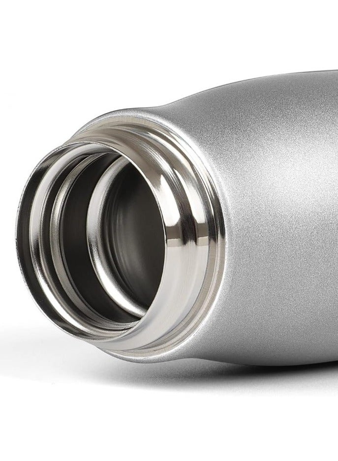 مج وترمس حراري  بسعة 550 مل ، زجاجة حرارية ، ترمس شاي وقهوة يحافظ على الحرارة معزول بتفريغ الهواء من الستانلس ستيل 304، مناسب للسفر والمشروبات الساخنة والباردة، يتميز بتصميم مقاوم للتسرب ويعتبر هدية رائعة للاستخدام في الهواء الطلق، المكتب، المنزل، والرياضة، - مج قهوة و نسكافيه وكابتشينو وشاي - مج مناسب لمسند السيارة - مج كوفي- عازل بجدار مزدوج من الستانلس ستيل - كوب حراري معزول بتفريغ الهواء من الستانلس ستيل بجدار مزدوج للشاي والقهوة والسفر زجاجة مياه معزولة بتفريغ الهواء من الستانلس ستيل - زجاجة مياه استالس ستيل حرارية للحفاظ علي المشروبات ساخنة وباردة - Image 5