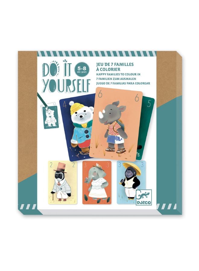 DJECO Do It Yourself Creature Chic Cards Game - Image 2