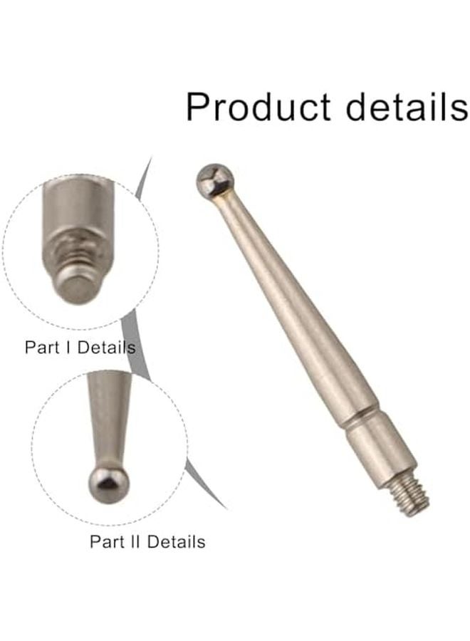 Steel Ball Tip M1 8x0 35 Thread Probe for Dial Test Indicators Measuring Instrument - Image 5