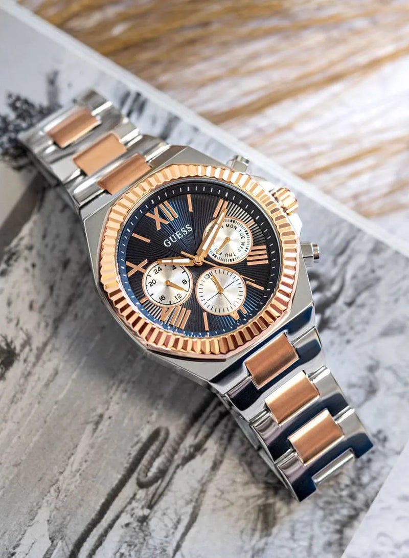 GUESS Mens Equity Black Dial Multi-function Watch - GW0703G4 - Image 5