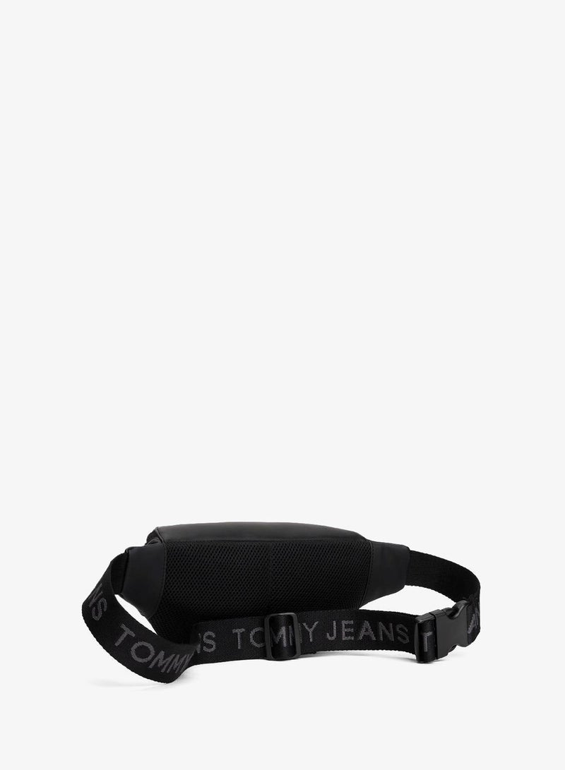 TOMMY JEANS Essential Repeat Logo Strap Waist Bag - Image 4