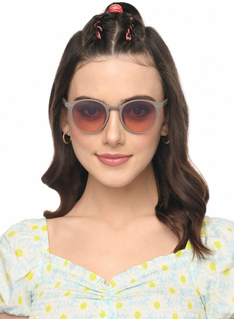 VINCENT CHASE Women Polarized Round Sunglasses VC S16343 - Image 3
