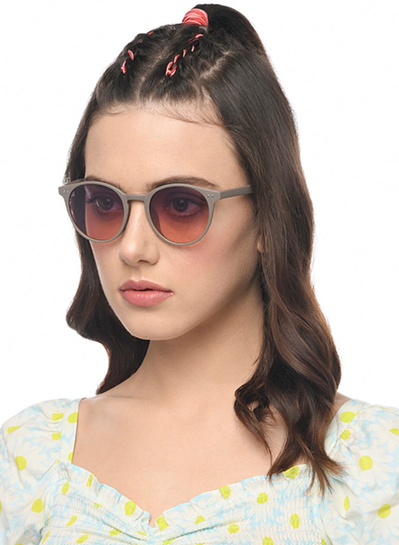 VINCENT CHASE Women Polarized Round Sunglasses VC S16343 - Image 4