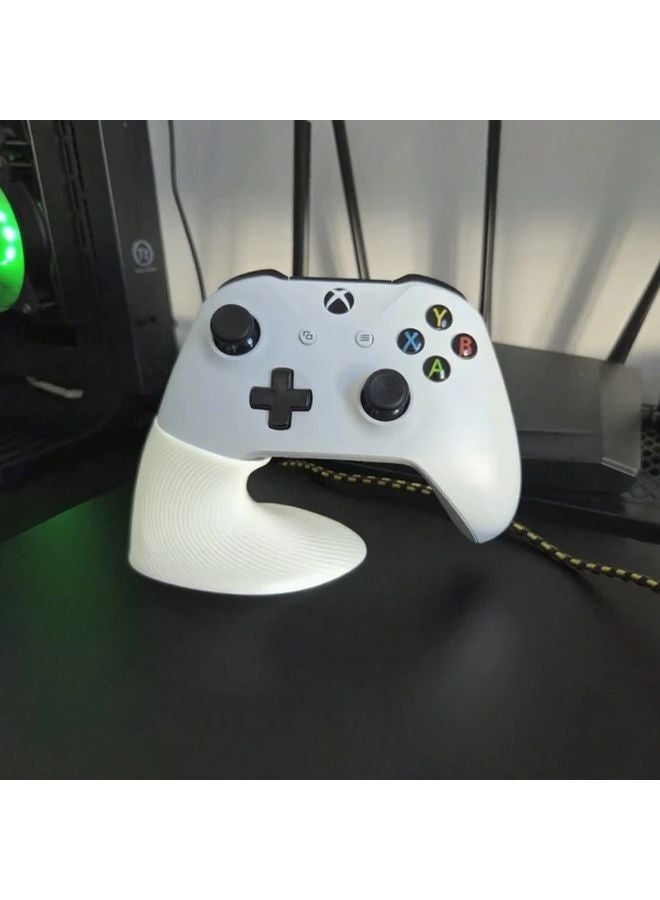 Grey Xbox One Controller Stand With Non Slip Base Compact Desk Organizer - Image 3