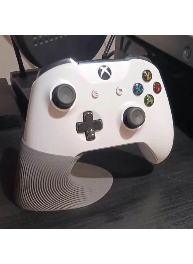 Grey Xbox One Controller Stand With Non Slip Base Compact Desk Organizer - Image 2