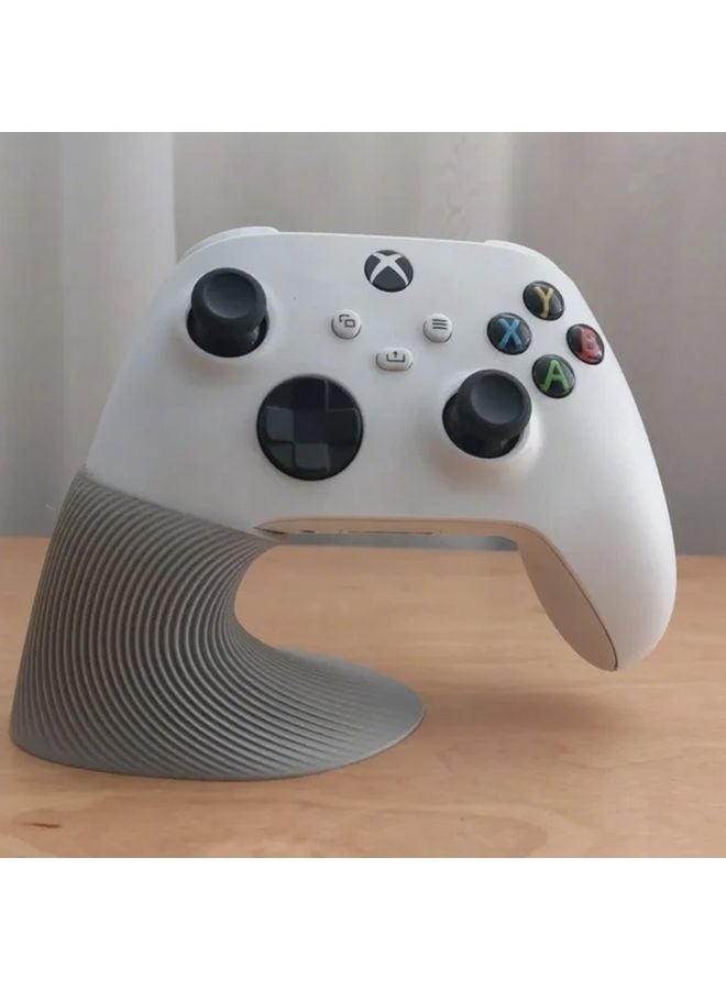 Grey Xbox One Controller Stand With Non Slip Base Compact Desk Organizer - Image 1