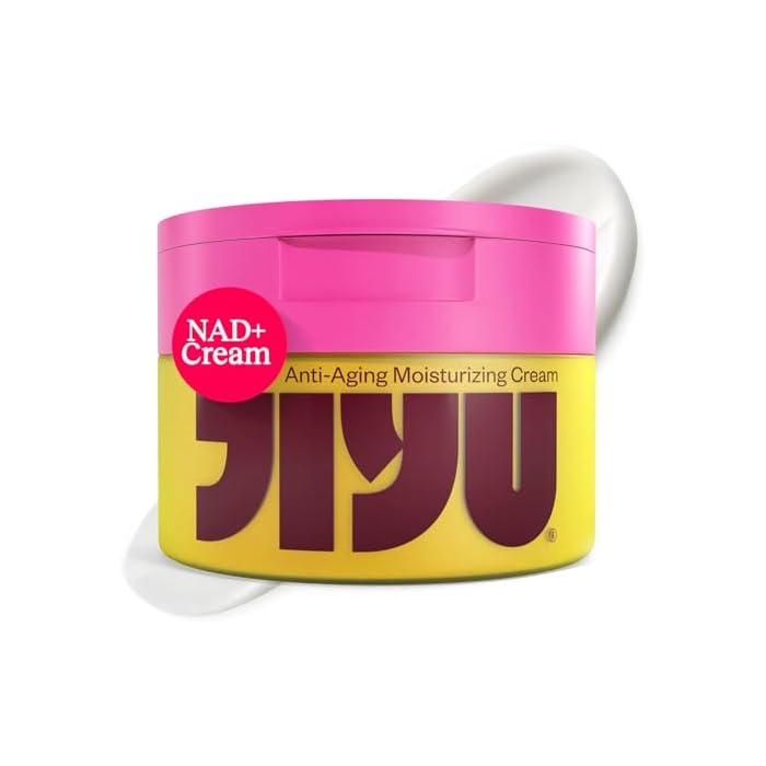 JiYu NAD+ Hydrating Face Moisturizer – Korean Anti-Aging Cream for Radiant, Firm & Smooth Skin – Deeply Hydrating & Brightening Daily Moisturizer Cream for Face and Body, All Skin Types – 50 ml