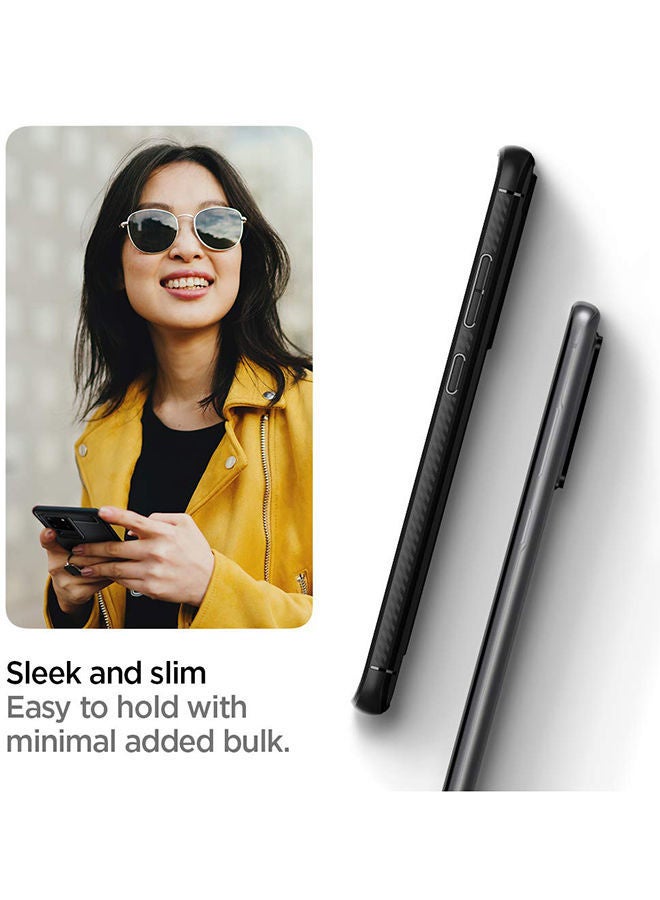 نيبمينينت غطاء حماية راجد آرمور لهاتف سامسونج جالاكسي S20 ألترا أسود غير لامع - Image 5