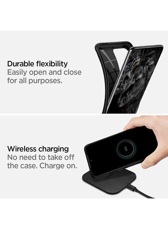 نيبمينينت غطاء حماية راجد آرمور لهاتف سامسونج جالاكسي S20 ألترا أسود غير لامع - Image 4