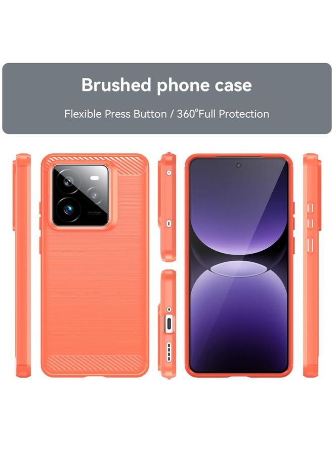 اس-توب جراب لهاتف Realme GT7 Pro Racing مصنوع من ألياف الكربون TPU بتصميم مصقول - Image 2