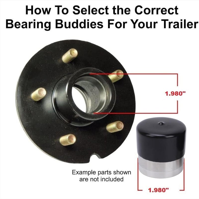 Month-round consistent deliver 2 Pack Trailer Wheel Bearing Protectors and Dust Covers 1.98 Inch Stainless Steel Wheel Hub Bearing Center Protector Diameter Trailer Axle Cap for Boat Special offer Don’t miss deal Modern home essential Certified stocked merchandise Great bargain Easy hand assemble compatible Exclusive deal All-item matching trendy build Resist frequent use Standard fit All user group compatible Full buyer satisfaction Long use oriented quality Assorted color options Light & sturdy Mountain region eligible ship Anti topple design Comfort grip General purpose design Luxury premium item Cost saving design picks Rack friendly Temp & permanent project compatible Nationwide courier network - Image 2