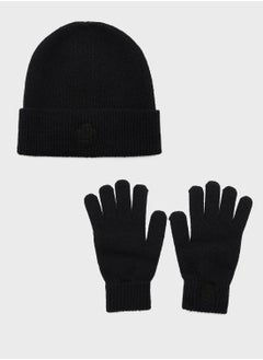 JACK & JONES Essential Beanie & Hand Gloves Set  - Image 1