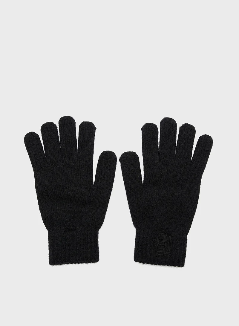 جاك اند جونز Essential Beanie & Hand Gloves Set