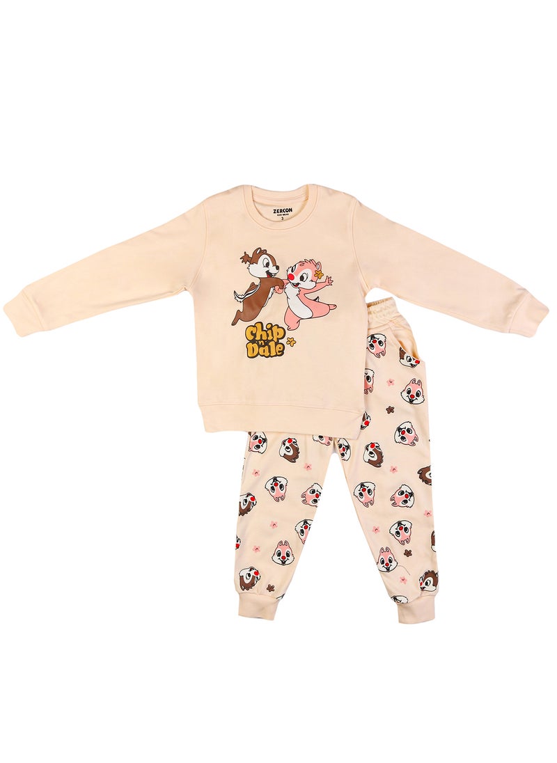 Zercon Summer Pajama Set for Girls  - Image 1