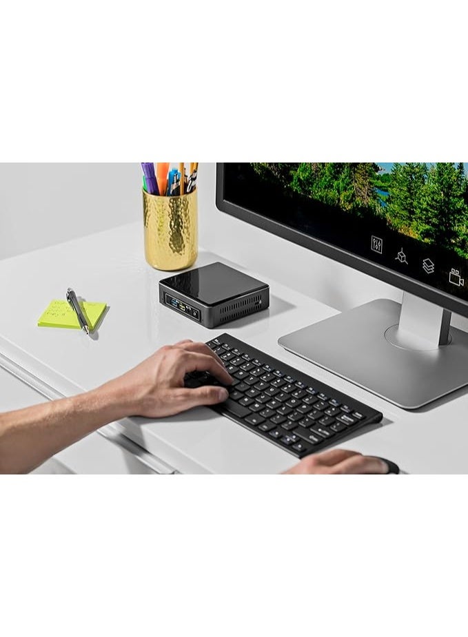 كمبيوتر مكتبي صغير الحجم – معالج Core i5، ذاكرة 8GB، وقرص SSD بسعة 256GB، أداء عالي وتصميم مدمج - Image 4