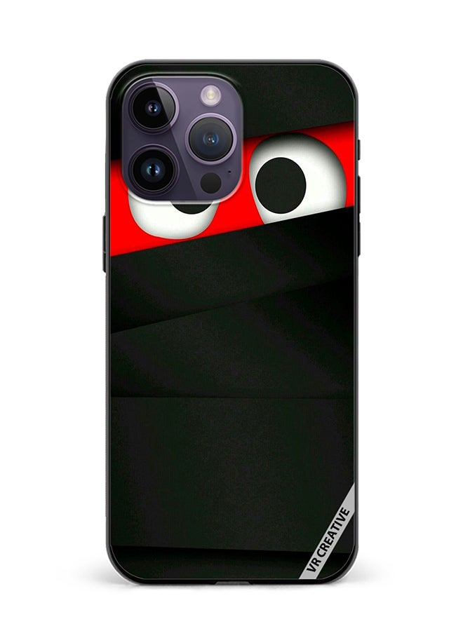 VR CREATIVE Protective Case Cover For Apple iPhone 15 Pro Eyes Design Multicolour - Image 1