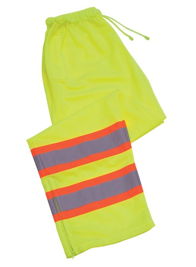 ERB 65025 S210 Class E Pants, Hi-Viz Lime, Large