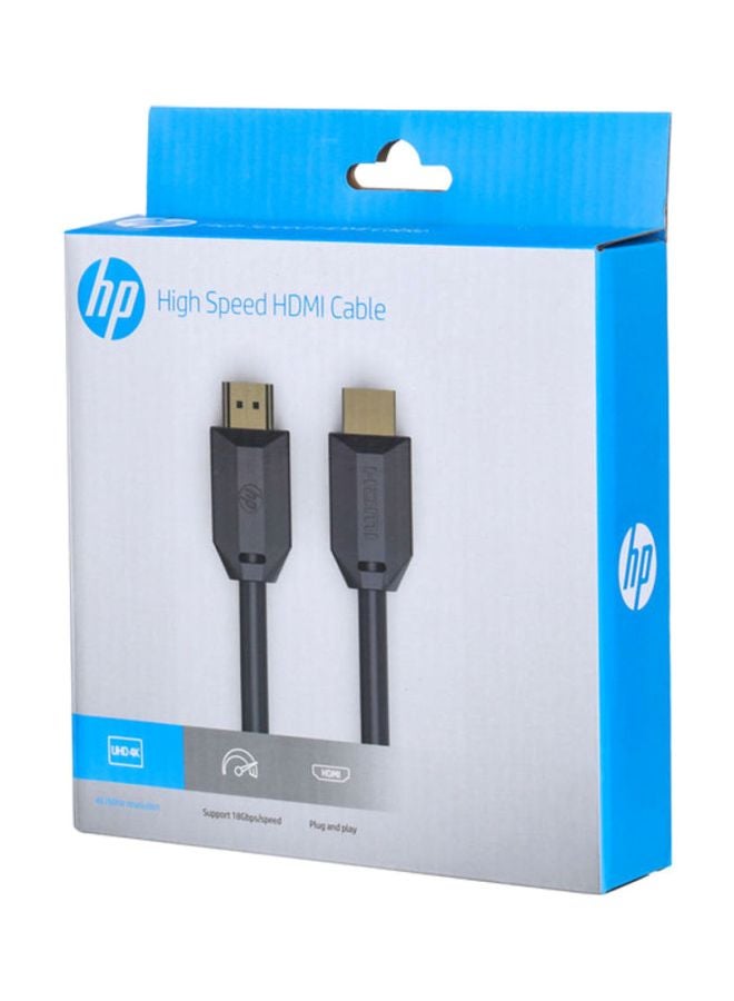 HP كابل 2.0 HDMI عالي السرعة أسود - Image 5