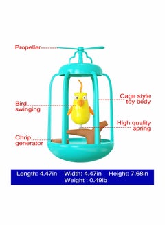 Y&D Bird Cage Teasing Cat Toy, Catnip Toy Ball Baseball Sucker Pet Supplies Indoor Birthday Gift  - Image 2