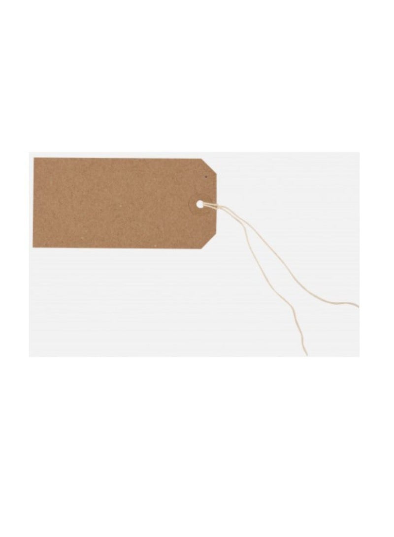 TIGER Buff Strung Tags-108 x 54mm (Pack of 1000) - Image 1