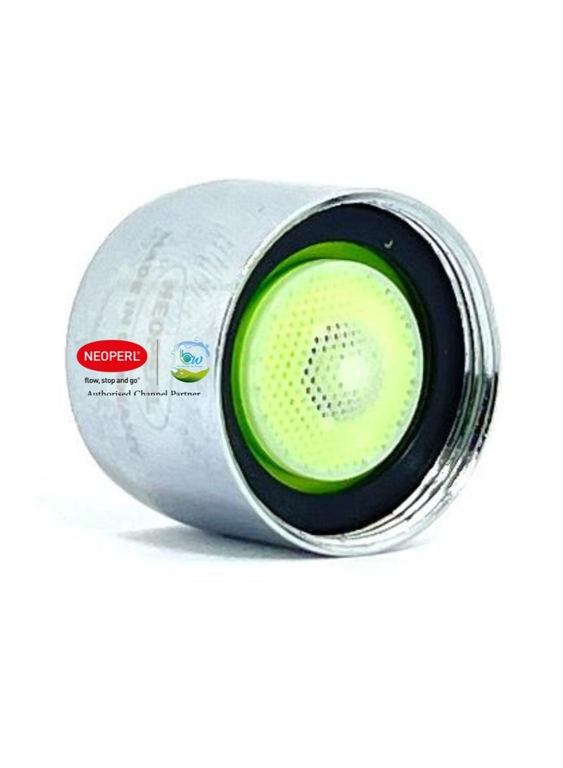 Neoperl Water Saving Female Aerator - CASCADE 1.9 LPM Lime Green (M22) - Image 3