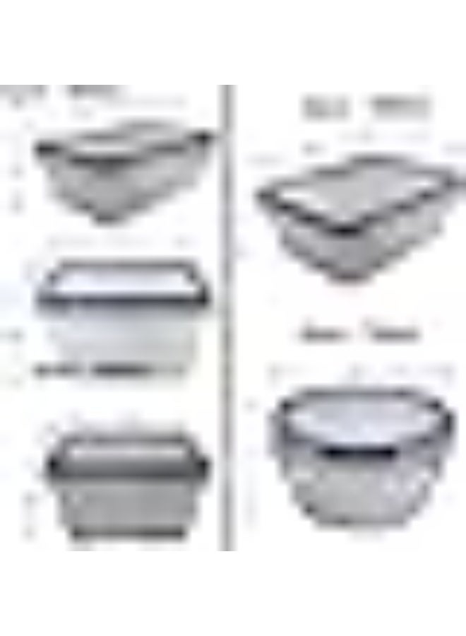 Green Tiger 12-Piece Airtight Meal Prep Container Set with Locking Lids – Reusable Plastic Food Storage Boxes - Image 3