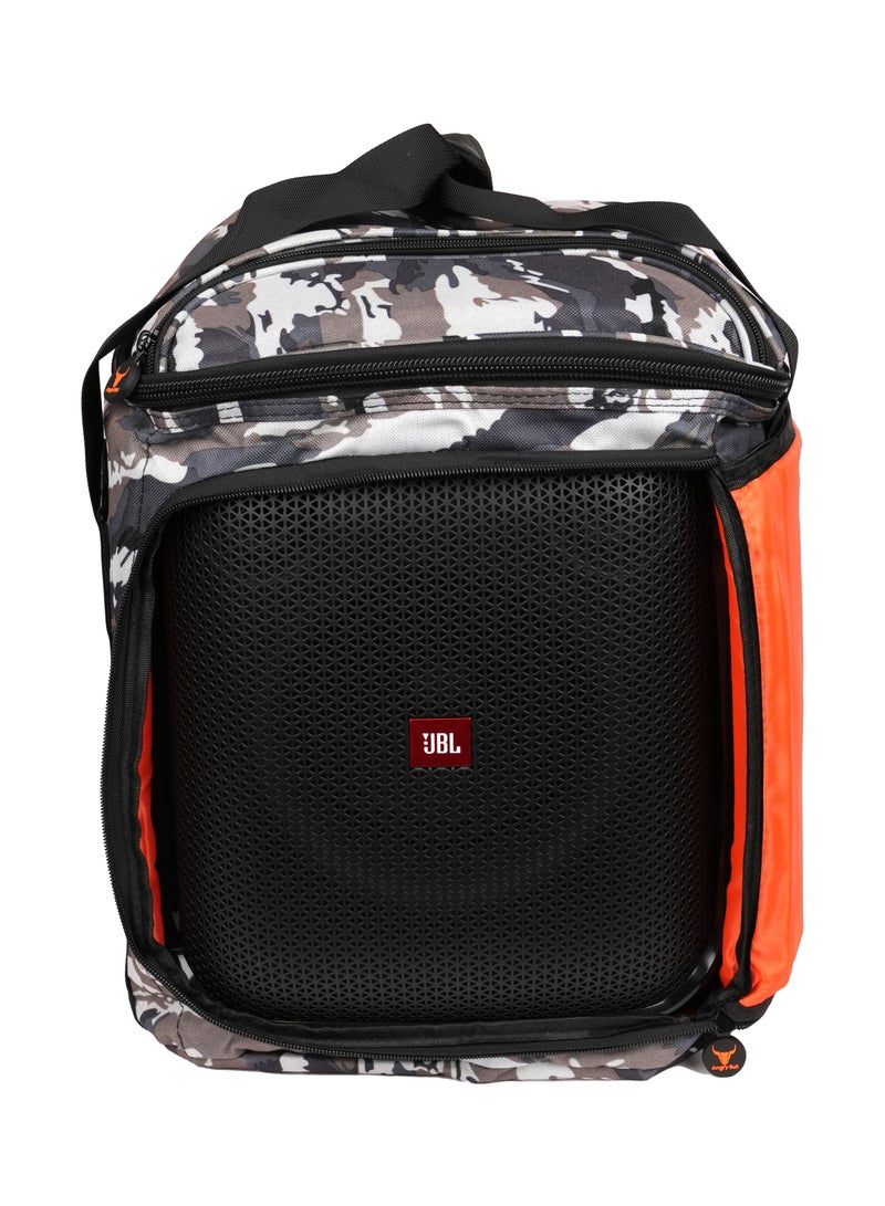 Angry Bull Speaker Bag Safety Carrying Storage Case with Shoulder and Handy Strap Travel Bag for JBL Encore Essential - ARMY F  - Image 2