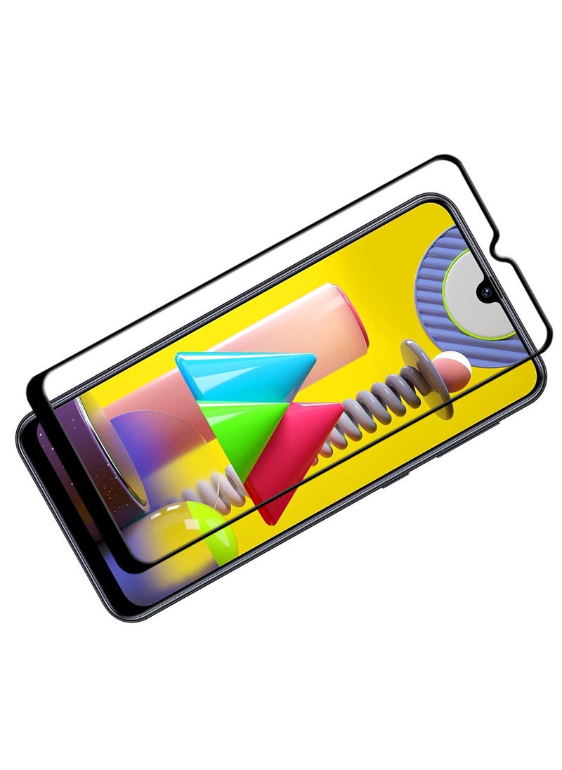 ACLIX Antistatic ESD Dustproof Premium Quality High Definition Tempered Glass Screen Protector Designed For Samsung Galaxy M31 - Image 1