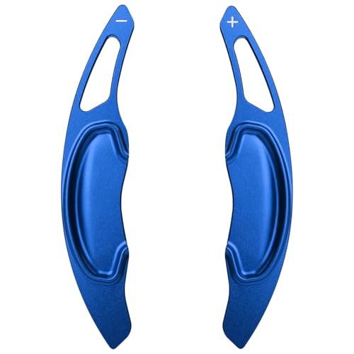 CKE 2pcs Compatible with Honda Civic Accord CR-V Pilot 2026 2025 2024 2023 Accessories Car Paddle Shifter Extension Interior Shift Cover Trims -Blue - Image 1