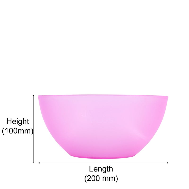 JAYPEE PLUS طقم وعاء خلط مكون من 4 أوعية خلط للمطبخ وعاء خلط لعجينة الكعك وأوعية وجبات خفيفة طقم من 4 | وعاء متعدد الاستخدامات بلاستيك كبير الحجم، متعدد الألوان - Image 5