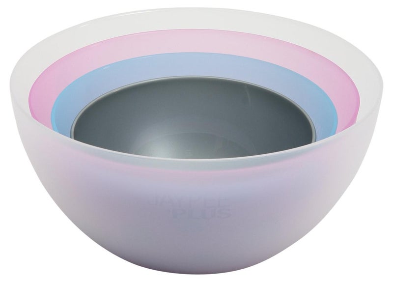 JAYPEE PLUS طقم وعاء خلط مكون من 4 أوعية خلط للمطبخ وعاء خلط لعجينة الكعك وأوعية وجبات خفيفة طقم من 4 | وعاء متعدد الاستخدامات بلاستيك كبير الحجم، متعدد الألوان - Image 1