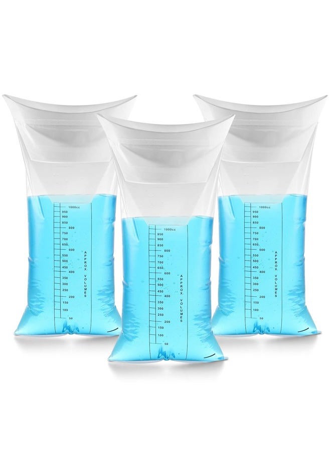PRIMACARE CB-7142 Pack of 12 Disposable Emesis Vomit Bags, Hospital Medical Grade Barf Bags for Travel Motion Sickness and Nausea Kids, Auto Seals 6" Rigid Collar, Transparent - Image 1