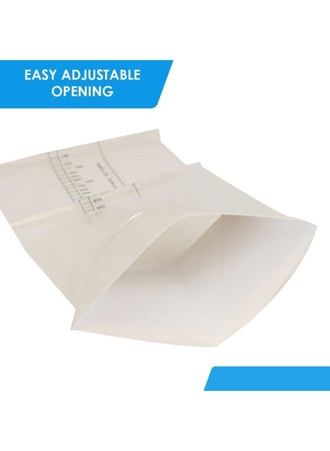 PRIMACARE CB-7142 Pack of 12 Disposable Emesis Vomit Bags, Hospital Medical Grade Barf Bags for Travel Motion Sickness and Nausea Kids, Auto Seals 6" Rigid Collar, Transparent - Image 3