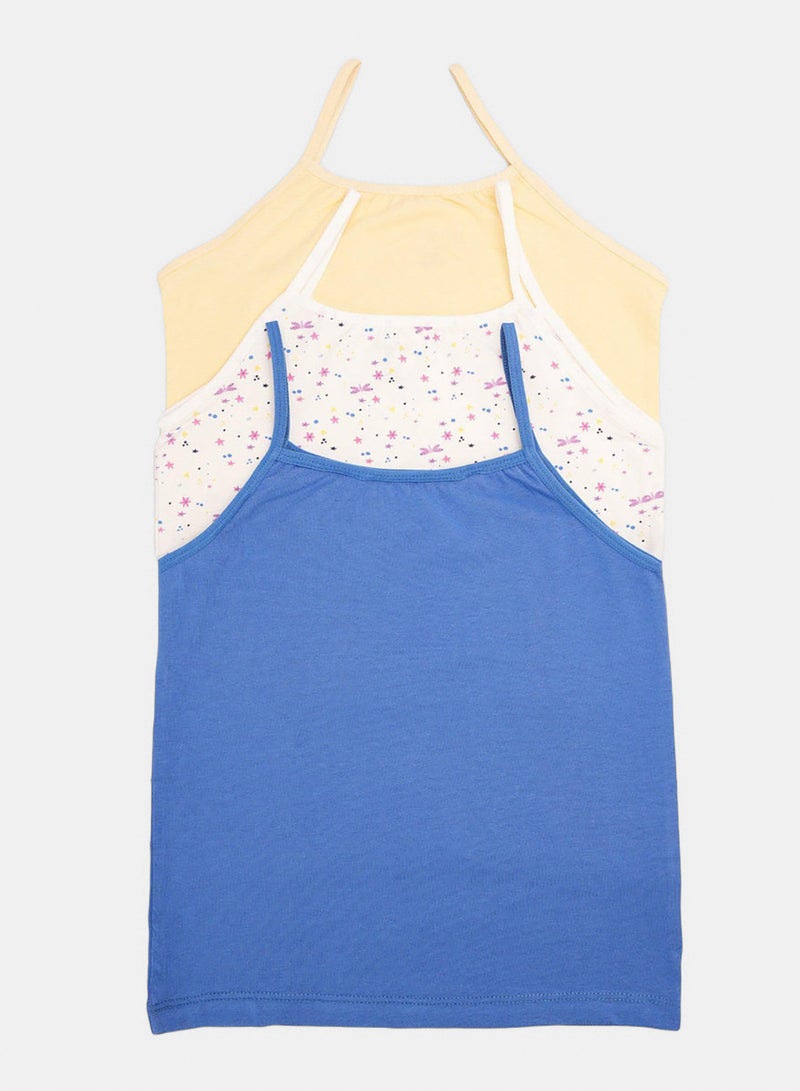 Carina Pack of 3 Girly Cami Tops - Image 4