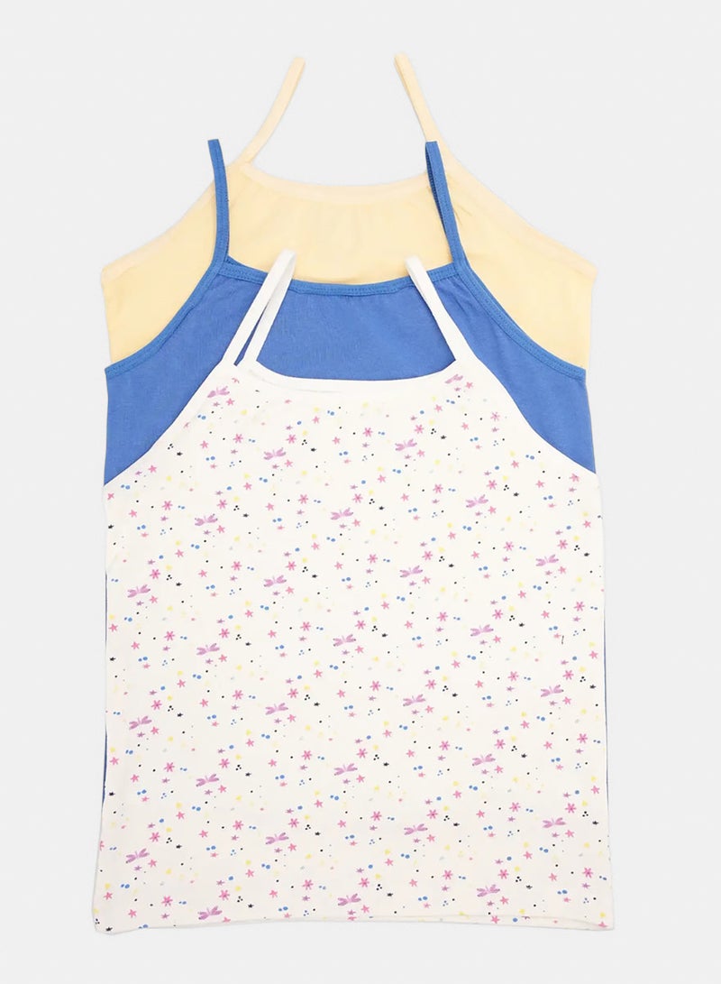 Carina Pack of 3 Girly Cami Tops - Image 1